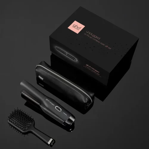 GHD Unplugged Cordless Straightener Festive Gift Set