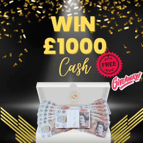 Free Giveaway £1000 Cash