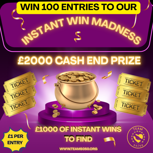 Win 100 Entries into our Instant Win Madness Competition