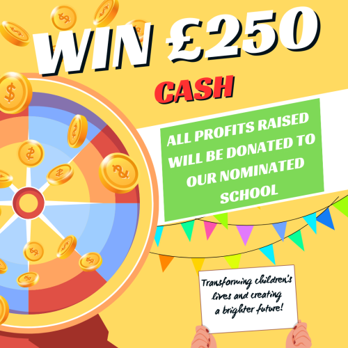 Win £250 Cash Prize - Charity Competition