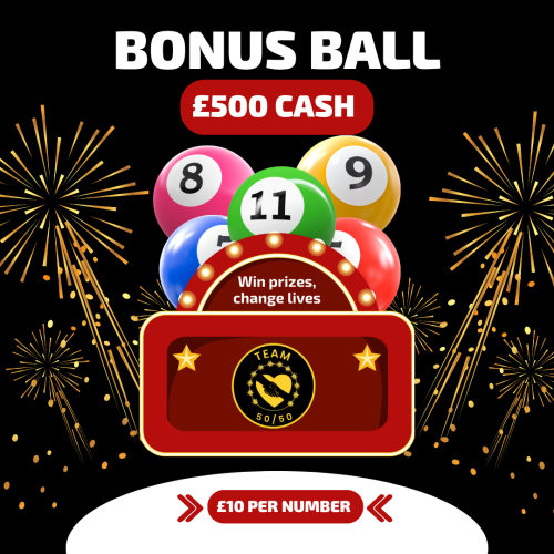 Bonus Ball Competition £500 Cash 02/08/25